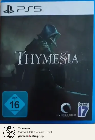 Thymesia PlayStation 5, Germany box front