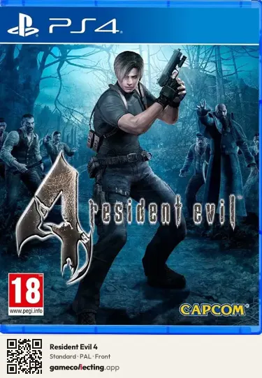 Resident Evil 4 PlayStation 4, PAL box front