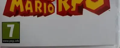 Super Mario RPG, the PEGI square on its front
