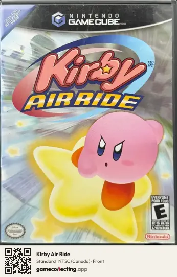 Kirby Air Ride Nintendo GameCube, Canada box front