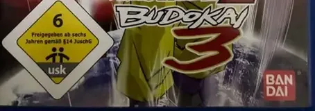 Dragon Ball Z: Budokai 3, the USK square on its front