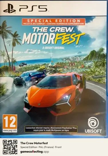 The Crew Motorfest PlayStation 5, France box front