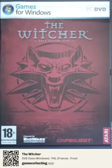 The Witcher Computer, France box front