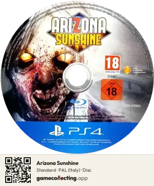 Arizona Sunshine PlayStation 4, PAL disc