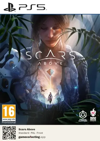Scars Above PlayStation 5, PAL box front