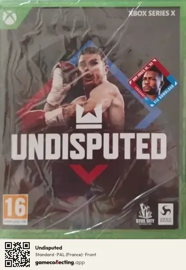 Undisputed Xbox Series X, France box front