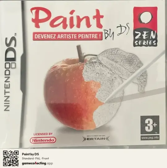 Paint by DS Nintendo DS, PAL box front