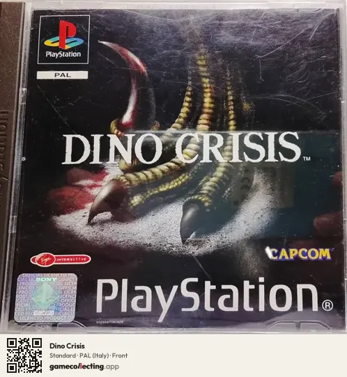 Dino Crisis PlayStation, Italy box front