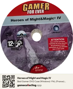 Heroes of Might and Magic IV Computer, PAL disc