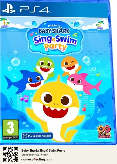 Baby Shark: Sing & Swim Party PlayStation 4, PAL box front