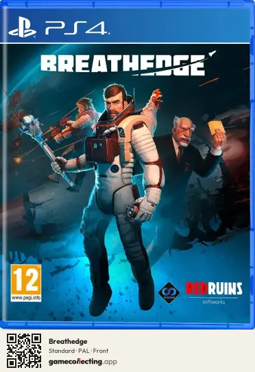 Breathedge PlayStation 4, PAL box front