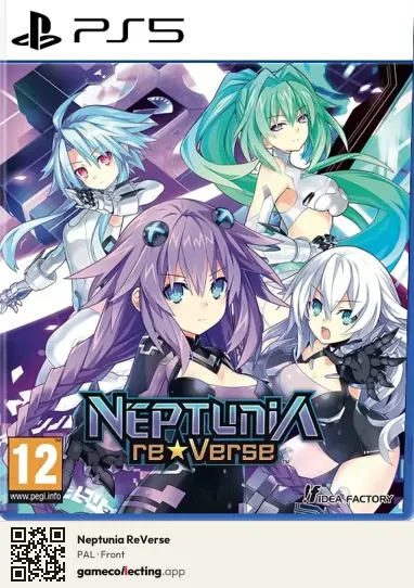 Neptunia ReVerse PlayStation 5, PAL box front