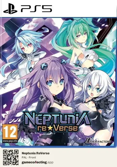 Neptunia ReVerse PlayStation 5, PAL box front