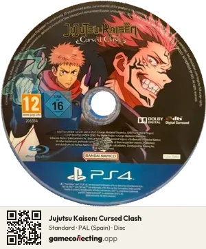 Jujutsu Kaisen: Cursed Clash PlayStation 4, PAL disc