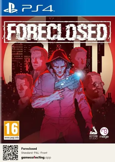 Foreclosed PlayStation 4, PAL box front