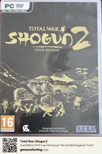 Total War: Shogun 2 Computer, United Kingdom box front