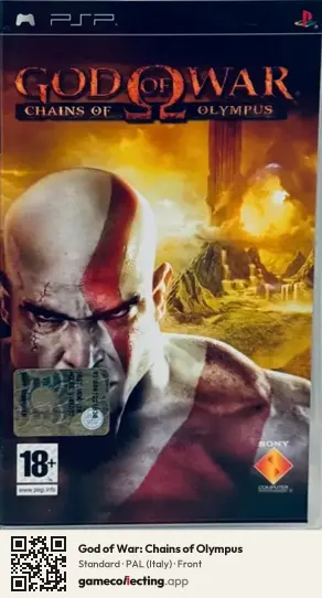 God of War: Chains of Olympus PlayStation Portable, Italy box front