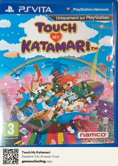 Touch My Katamari PlayStation Vita, France box front