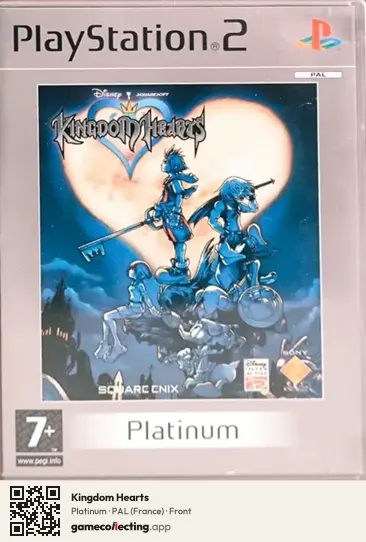 Kingdom Hearts PlayStation 2, France box front