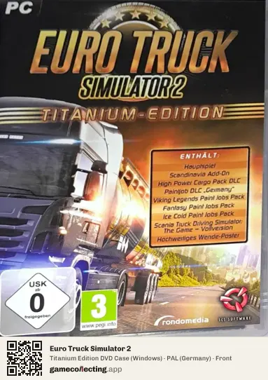 Euro Truck Simulator 2 Computer, Germany box front