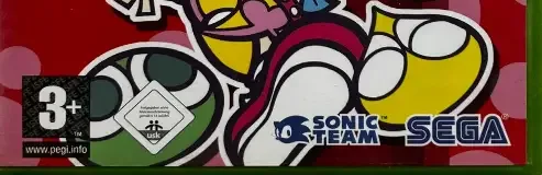 Puyo Pop Fever, the PEGI square on its front