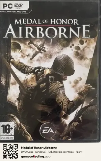 Medal of Honor: Airborne Computer, Nordic countries box front