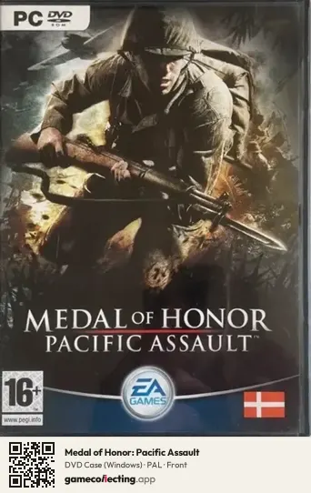 Medal of Honor: Pacific Assault Computer, PAL box front
