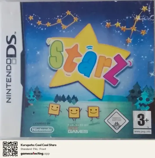 Kurupoto: Cool Cool Stars Nintendo DS, PAL box front