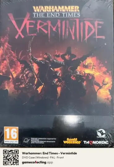 Warhammer: End Times - Vermintide Computer, PAL box front