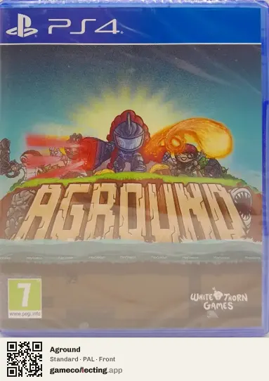 Aground PlayStation 4, PAL box front