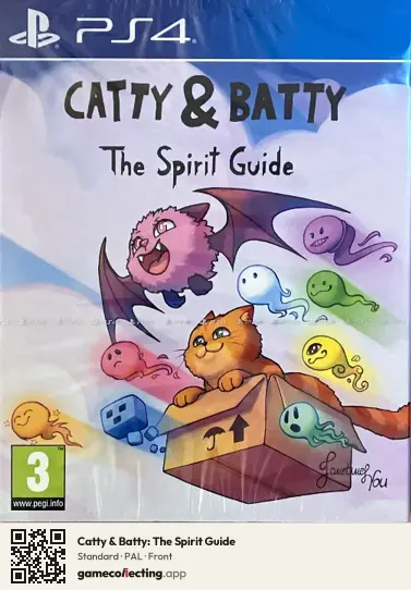 Catty & Batty: The Spirit Guide PlayStation 4, PAL box front