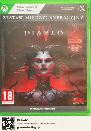 Diablo IV Xbox Series X, Poland box front