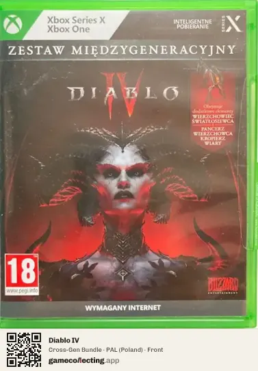 Diablo IV Xbox Series X, Poland box front