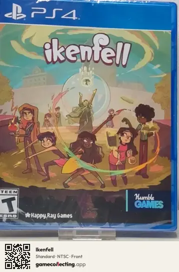 Ikenfell PlayStation 4, NTSC box front