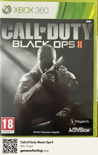 Call of Duty: Black Ops II Xbox 360, PAL box front