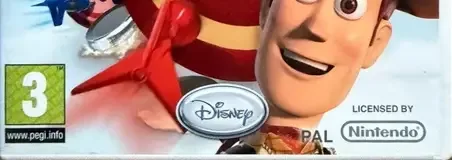 Toy Story Mania!, the PEGI square on its front