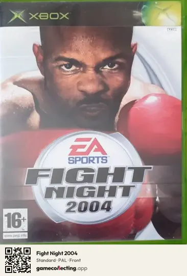 Fight Night 2004 Xbox, PAL box front