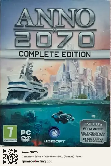 Anno 2070 Computer, France box front
