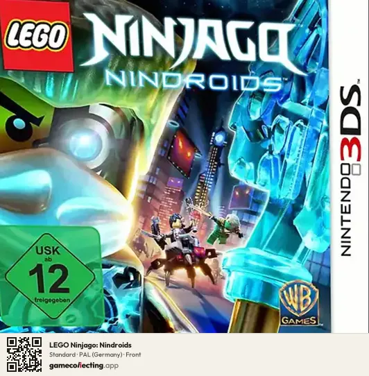 LEGO Ninjago: Nindroids Nintendo 3DS, Germany box front