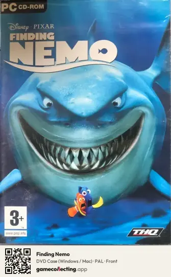 Finding Nemo Computer, PAL box front