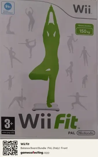 Wii Fit Nintendo Wii, Italy box front