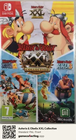 Asterix & Obelix XXL Collection Nintendo Switch, PAL box front