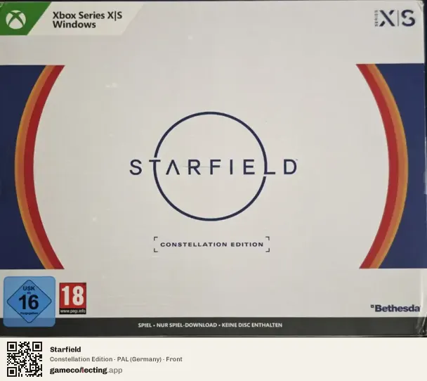 Starfield Xbox Series X, Germany box front