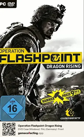 Operation Flashpoint: Dragon Rising Computer, Germany box front