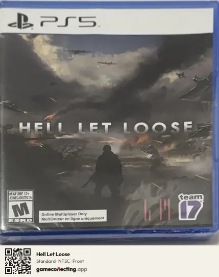 Hell Let Loose PlayStation 5, NTSC box front