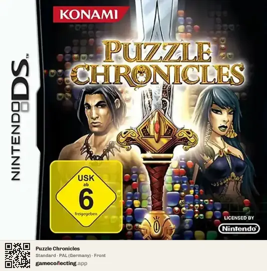 Puzzle Chronicles Nintendo DS, Germany box front