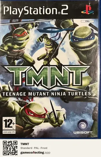 TMNT PlayStation 2, PAL box front