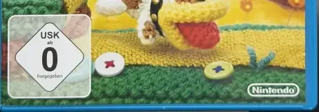 Yoshi's Woolly World, the USK square on its front
