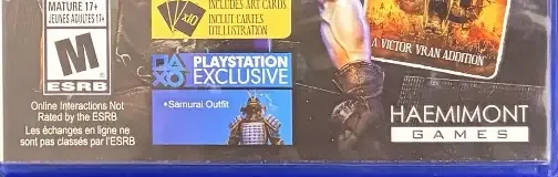 Victor Vran, the ESRB box on its front