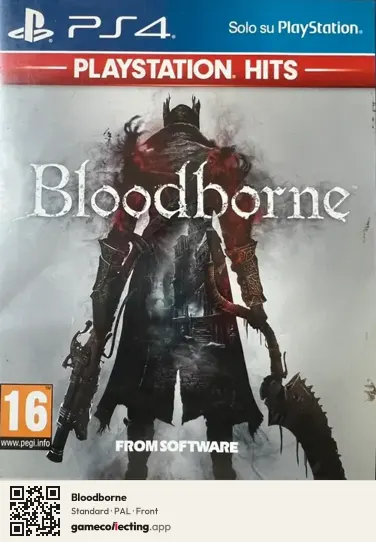 Bloodborne PlayStation 4, PAL box front